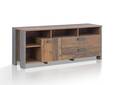 CASSIA TV-Unterteil, Material Dekorspanplatte, Old Wood Vintage/betonfarbig