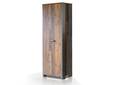 CASSIA Garderobenschrank, Material Dekorspanplatte, Old Wood Vintage Nachbildung/betonfarbig