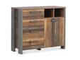 CASSIA Kommode I, Material Dekorspanplatte, Old Wood Vintage Nachbildung/betonfarbig