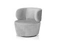 CECILE Sessel, Material Stoff, grau