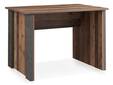 CASSIA Schreibtisch 103 cm, Material Dekorspanplatte, Old Wood Vintage/betonfarbig