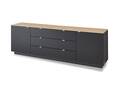 CASSINO TV-Sideboard, Material Dekorspanplatte, Artisan Eiche Nachbildung