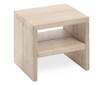 LUKY Nachtkommode mit Ablage, Material Massivholz, Fichte massiv