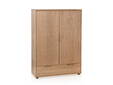 NESTRA Wäscheschrank, Material Massivholz, Kiefer eichefarbig