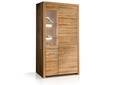 KAMILLA Vitrine II, Material Massivholz, Wildeiche geölt