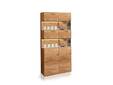 SARRAGOSSA Vitrine II, Material Massivholz, Wildeiche geölt