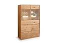 ANDINO Highboard II, Material Massivholz, Wildeiche geölt