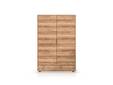 ANDINO Wäscheschrank, Material Massivholz, Wildeiche geölt