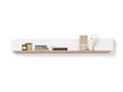 FABINA Wandboard, Material Spanplatte, Artisan Eiche Nachbildung/weiss
