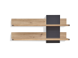 GOJA Wandboard, Material Spanplatte, Artisan Eiche Nachbildung/graphitfarbig