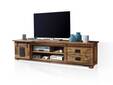 BRISTOL TV-Board II, Material Massivholz, Mango rustikal