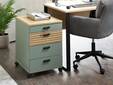 GENNY Rollcontainer, Material Dekorspanplatte