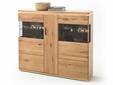 BRINSTONE Highboard, Balkeneiche teilmassiv