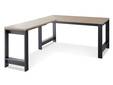 JADY Eckschreibtisch / Winkelkombination, Material MDF/Dekorspanplatte