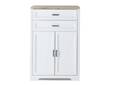 JADY Bürokommode, 2 Türen + 2 Schubkästen, Material MDF/Dekorspanplatte