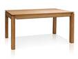 KARADO XL Esstisch / Ausziehtisch, Material Massivholz, Eiche, 160x90 - 280x90 cm