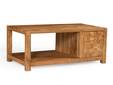 KAIRO Couchtisch, Material Massivholz, Akazie massiv honigfarbig