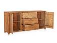 KAIRO Sideboard II, Material Massivholz, Akazie massiv honigfarben