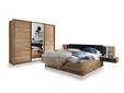 AUCKLAND Komplett-Schlafzimmer, Material Dekorspanplatte, Mauvella Oak Nachbildung/graphit