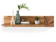 KENTO Wandboard II, Material Massivholz, Wildeiche geölt mit Hirnholzeinlage