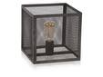 LARRY I Tischlampe, Metallkubus