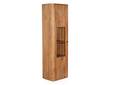 LINARO Vitrine, Material Massivholz, Akazie massiv honigfarben