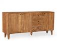LINARO Sideboard, Material Massivholz, Akazie massiv honigfarben