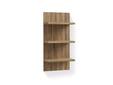 LENNOX Wandregal, Material Dekorspanplatte, Valencia Oak Dekor