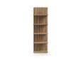 LENNOX Wandregal, Material Dekorspanplatte, lichtgrau/Valencia Oak Dekor