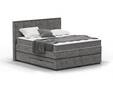 MONACO Boxspringbett, Härtegrad 3, Bezug Stoff anthrazit