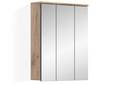 MORANO Spiegelschrank, Material Dekorspanplatte, Nox Oak Nachbildung