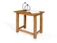 EVERGLADE 2er-Set Beistelltische, Material Massivholz, Kiefer eichefarbig
