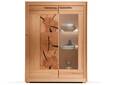 PASSERO Highboard I-R, Material Massivholz, Kernbuche geölt