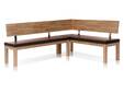 SALIMA Eckbank, Material Massivholz/Kunstleder