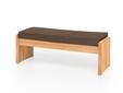 SCOTT Sitzbank / Truhenbank, Material Massivholz/Bezug Kunstfaser