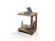 VERONA Laptop Tisch, Material Massivholz, Wildeiche geölt