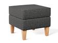 WILLY Hocker, Material Stoff, Dunkelgrau