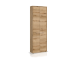 ZANTO Hochschrank, Material Dekorspanplatte, Evoka Oak Nachbildung
