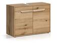 ZANTO Waschbeckenunterschrank, Material Dekorspanplatte, Evoke Oak Nachbildung