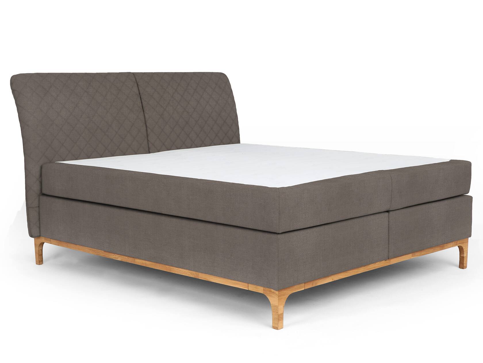 King Boxspringbett Mit Stoffbezug, 12,7 Cm Hoch – Kingsize, 1360 Kg Tragkraft, Rutschfest & Geräuschfrei, Einfach Zu Montieren