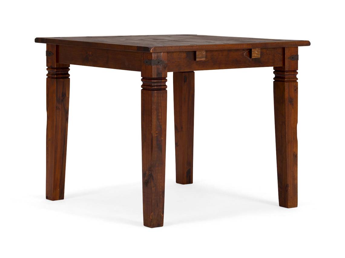 Cesi Esstisch 90x90 Cm Material Massivholz Pinie Braun