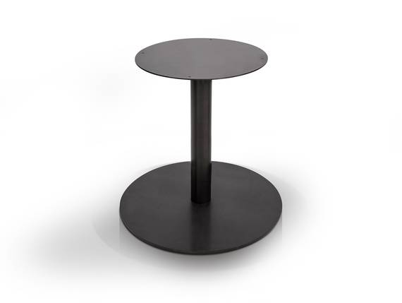 Tischgestell für GASTRO Bartisch rund, Material Stahl, schwarz  DETAIL_IMAGE