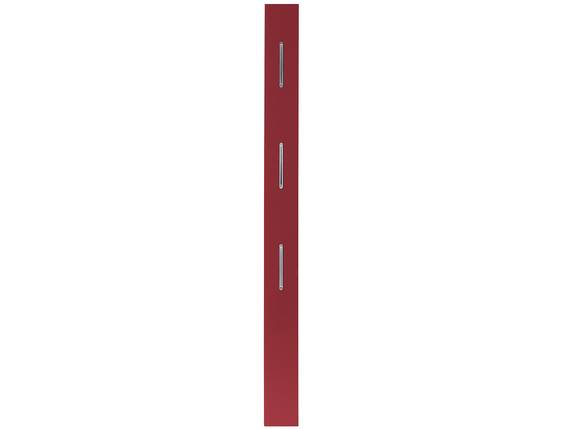 TEMIDO Garderobenpaneel schmal, Material Dekorspanplatte rot DETAIL_IMAGE