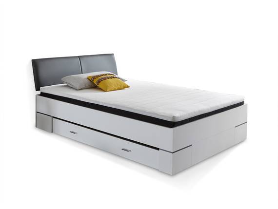 LAREMY Futonbett 140x200 Cm Inklusive Lattenrost Matratze