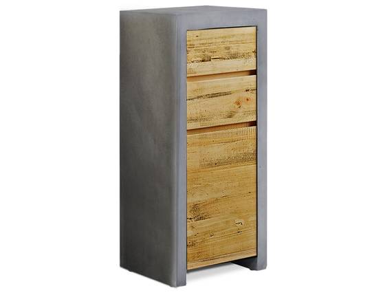 GLAY Kommode II, Material Massivholz, Pinie/Beton  DETAIL_IMAGE