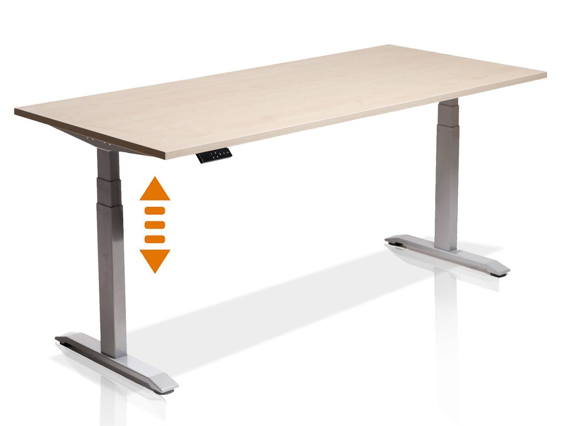 OFFICE ONE elektrisch höhenverstellbarer Schreibtisch