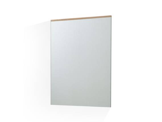RENE Spiegel / Garderobenspiegel, Material Dekorspanplatte buchefarbig DETAIL_IMAGE