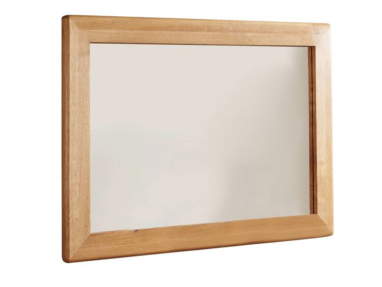 VERONA Spiegel 100x70 cm, Material Massivholz, Wildeiche geölt  DETAIL_IMAGE