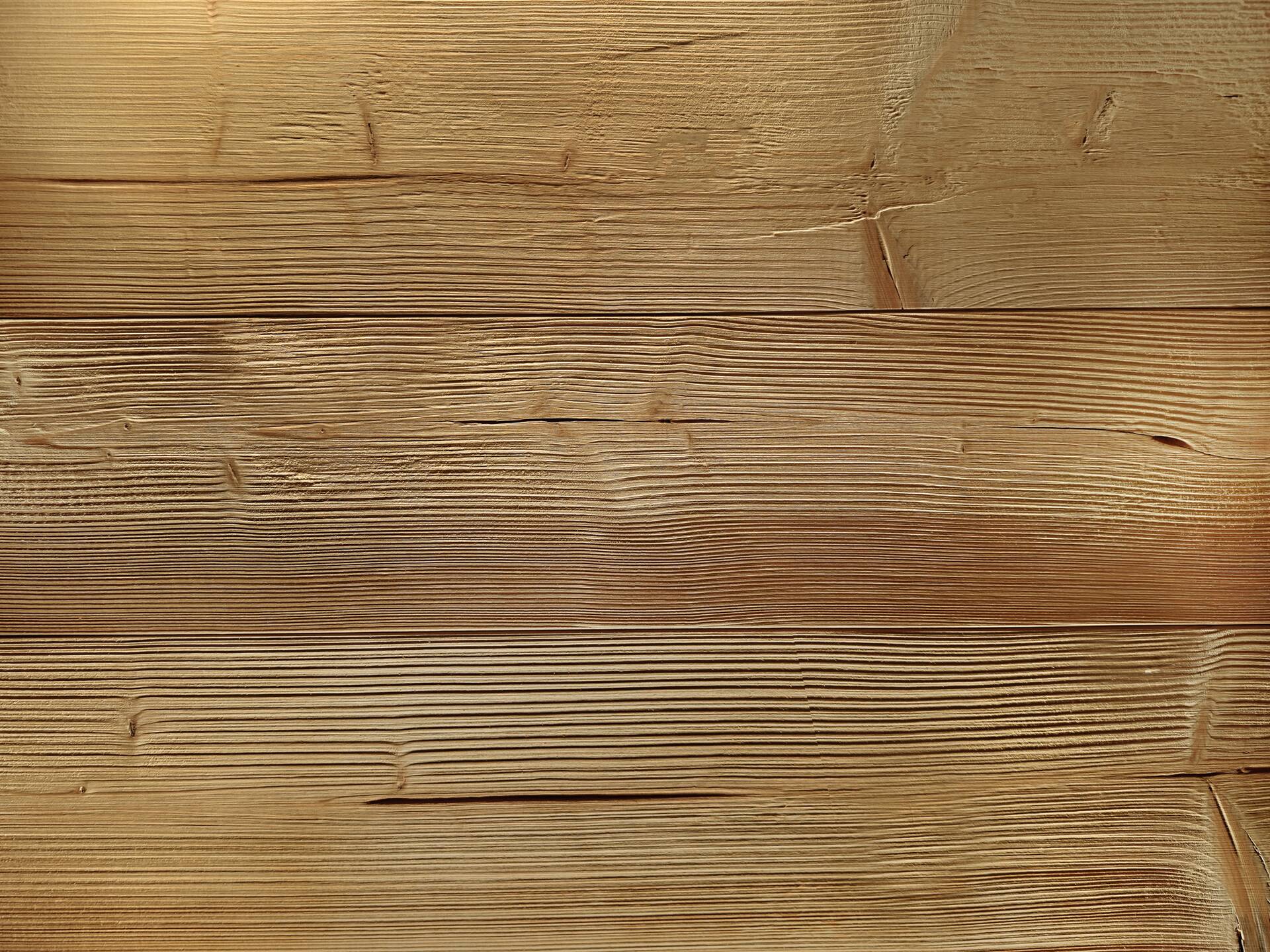 Nut- und Federbretter, THERMO-Fichte natur gebürstet, Material Massivholz, verschiedene Längen erhältlich 19 mm | 1 Meter