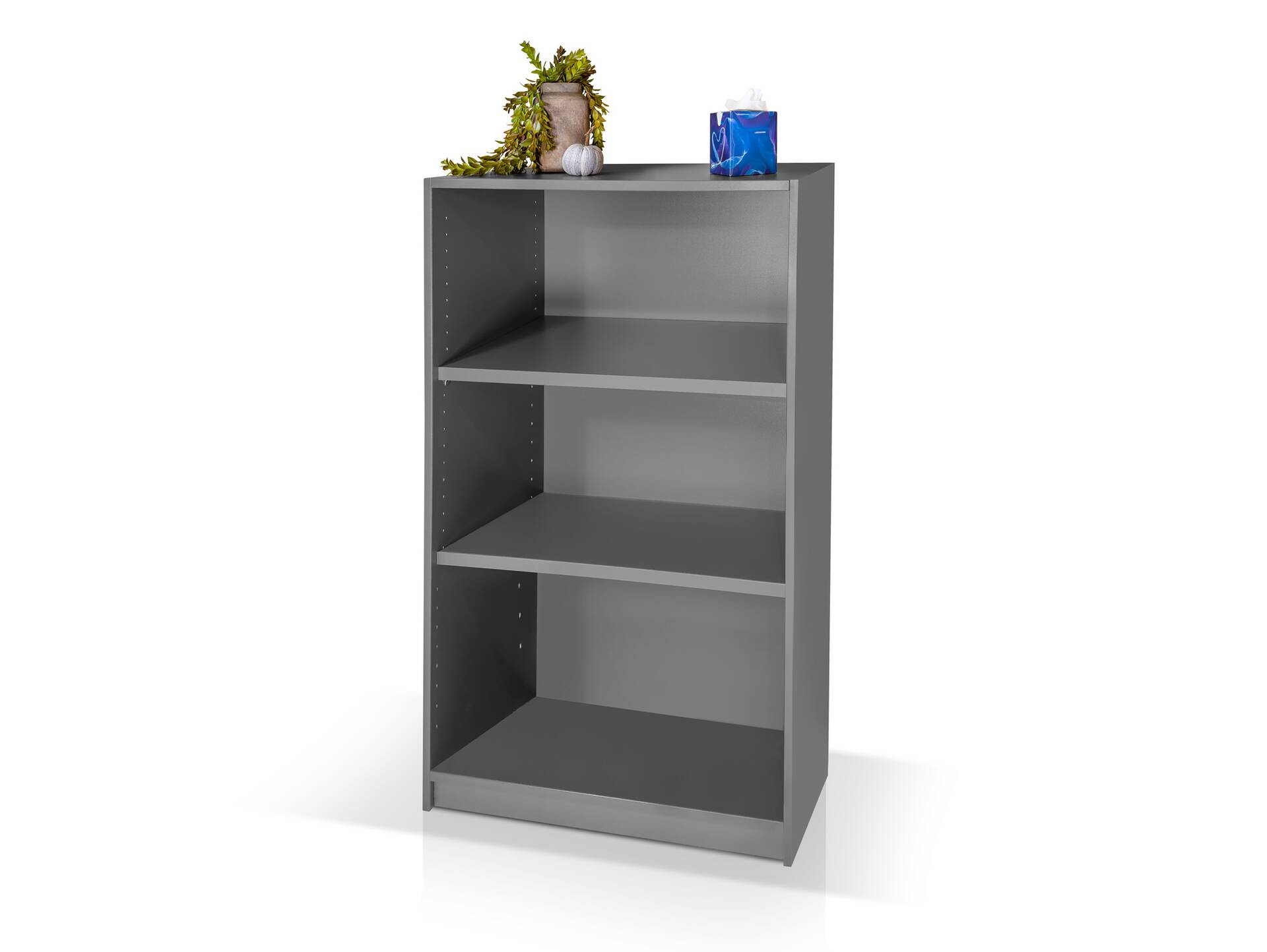 OFFICE OAK Regal IV, Material Dekorspanplatte, graphitfarbig 
